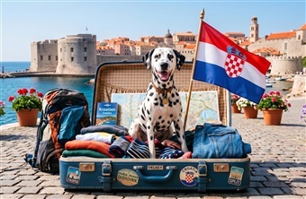 Rejse med hund: Regler for Kroatien 2026