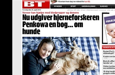 Milena Penkowa begår bog om hunde