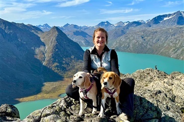 Helen og hundene udforsker Norges vilde fjelde