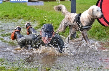  ”K9 Biathlon for alle” p&aring; Vilhelmsborg d. 5 sept. 2020 