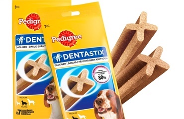 Deltag i konkurrencen og vind 1 års forbrug af Pedigree® DentaStix®