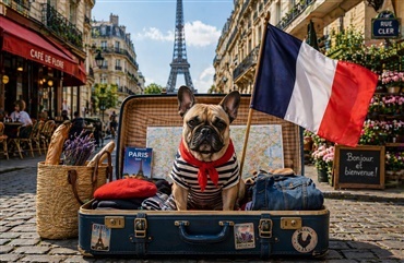 Rejse med hund: Regler for Frankrig 2026