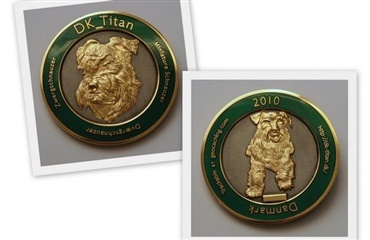 Geocoins med hunde