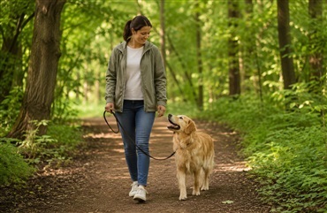 G&aring;tur med hunden st&oslash;tter Dyrev&aelig;rnet
