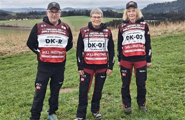 Dansk landshold klar til VM i spor