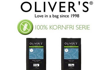 Vind foder og godbidder fra Oliver´s 