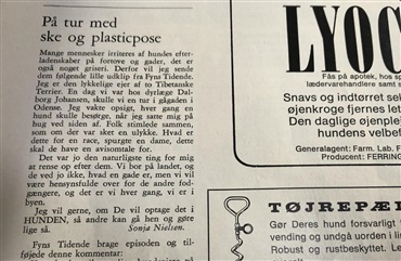 NOSTALGI: P&aring; tur med ske og plasticpose